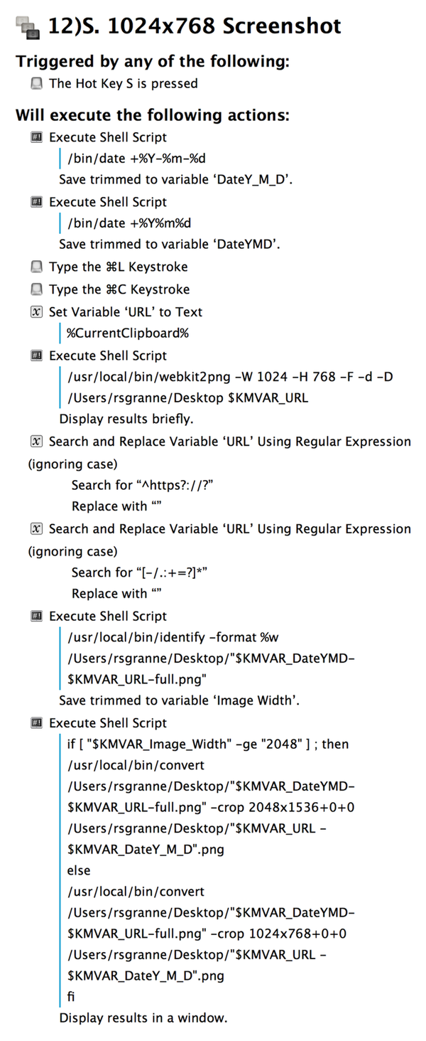 Keyboard Maestro macro for perfectly-sized screenshots of webpages